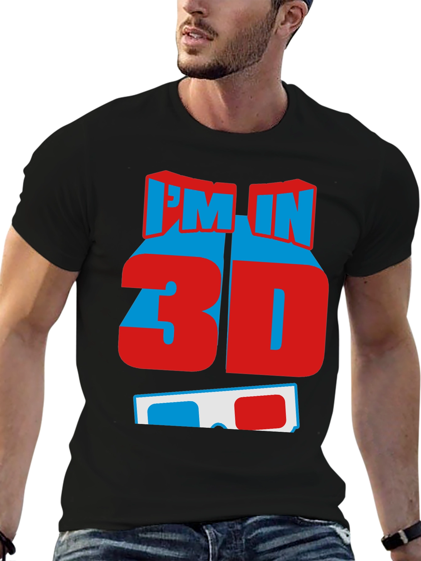 Im In 3D T-Shirt - Fun Graphic Tee