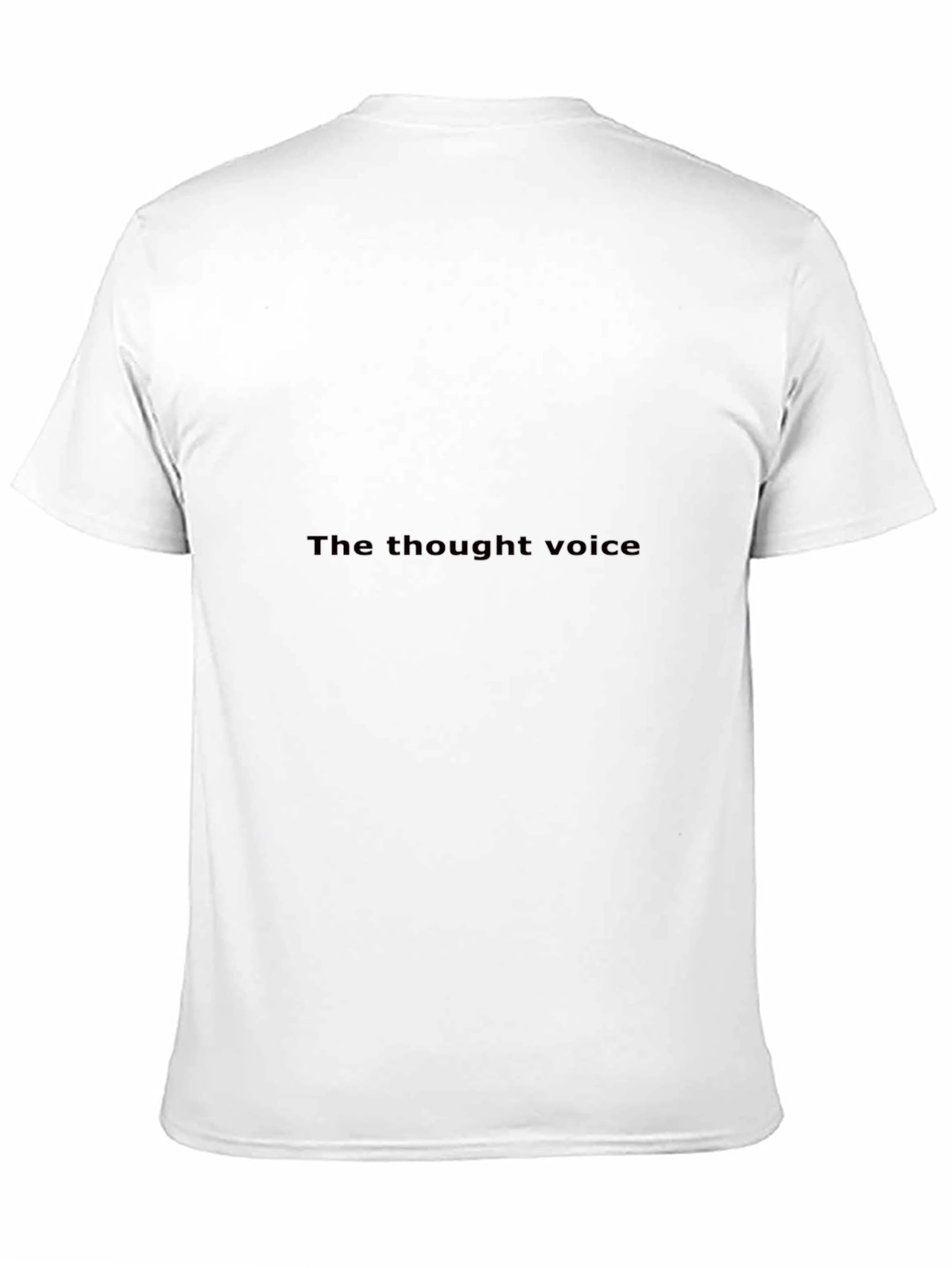 The Thought Voice Black T-Shirt