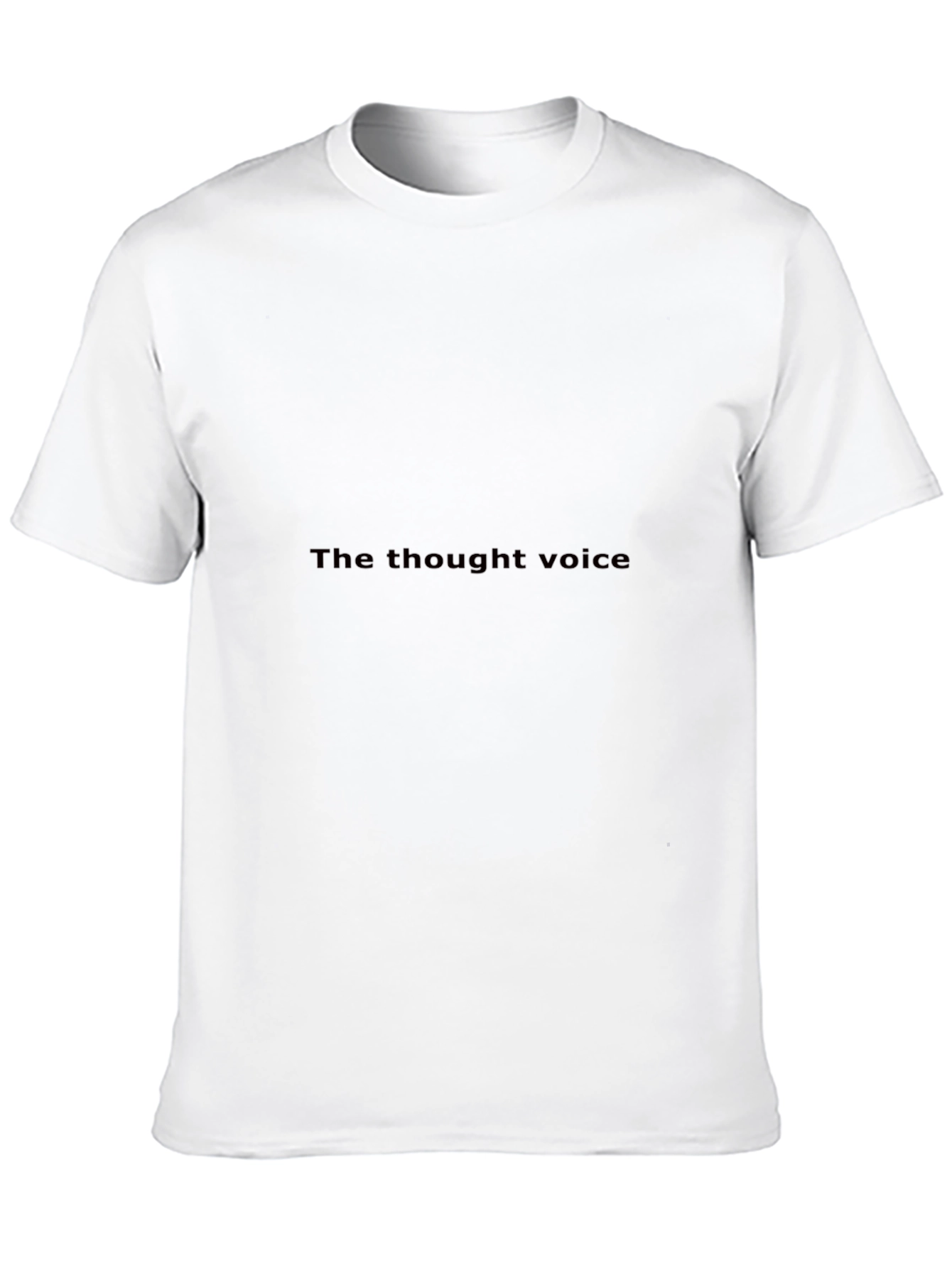 The Thought Voice Black T-Shirt