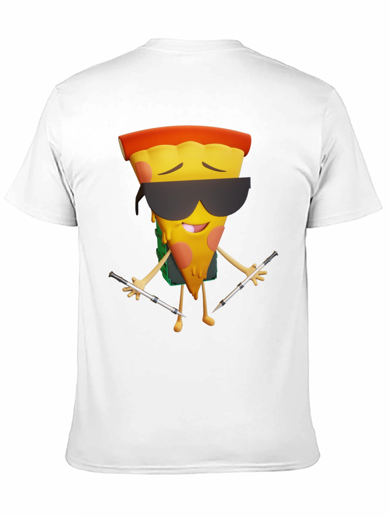 Pizza DJ Graphic T-Shirt - Cool & Unique Design