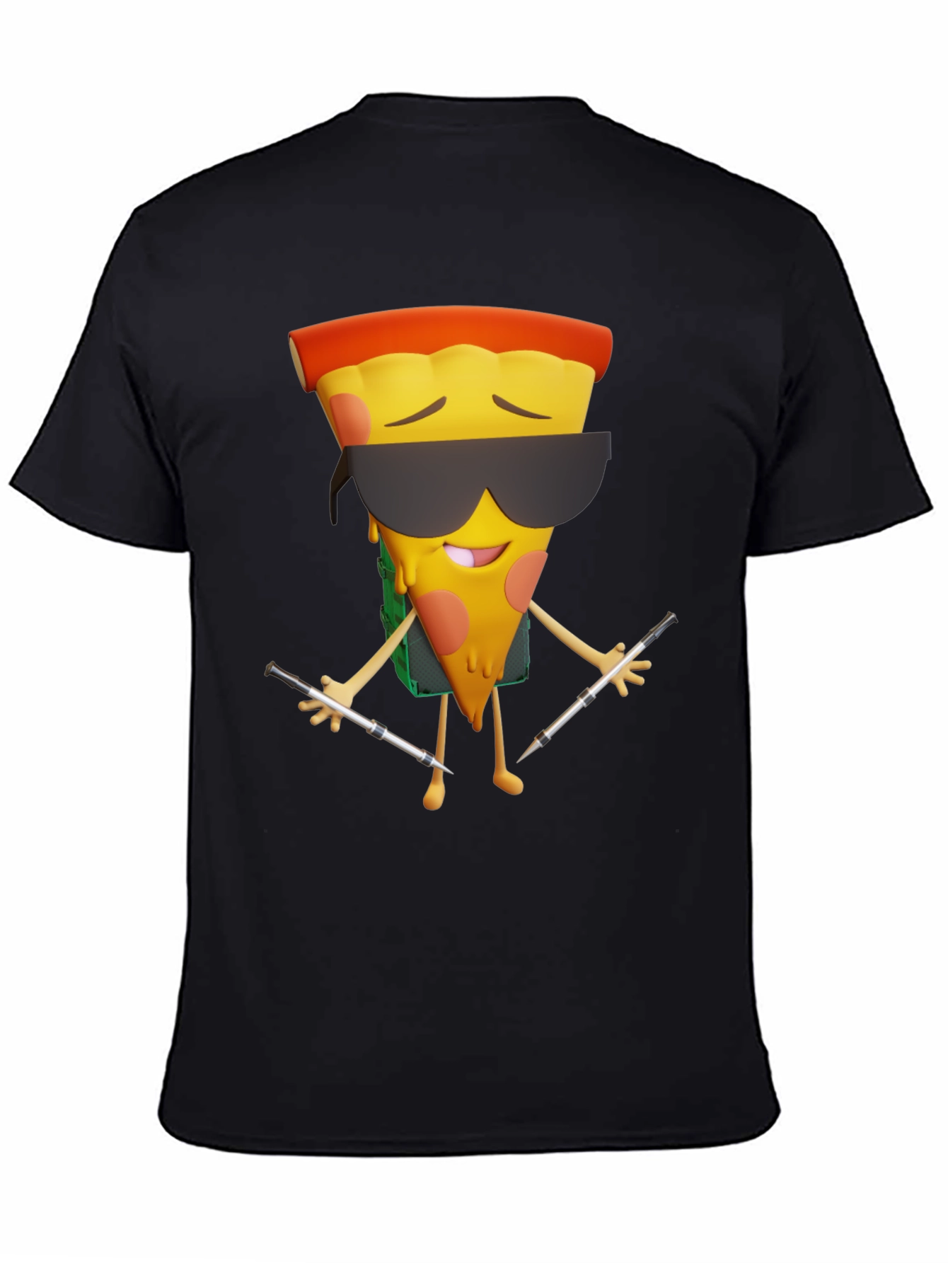 Pizza DJ Graphic T-Shirt - Cool & Unique Design