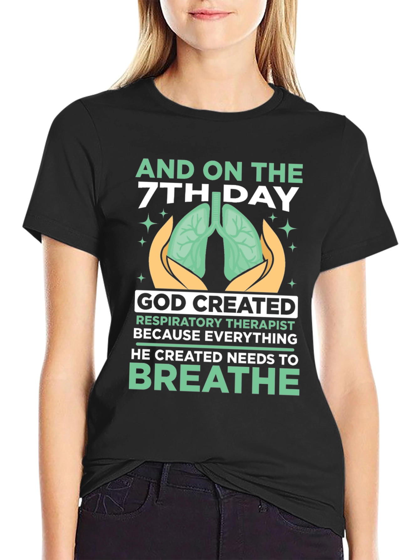 Respiratory Therapist T-Shirt - Breathe