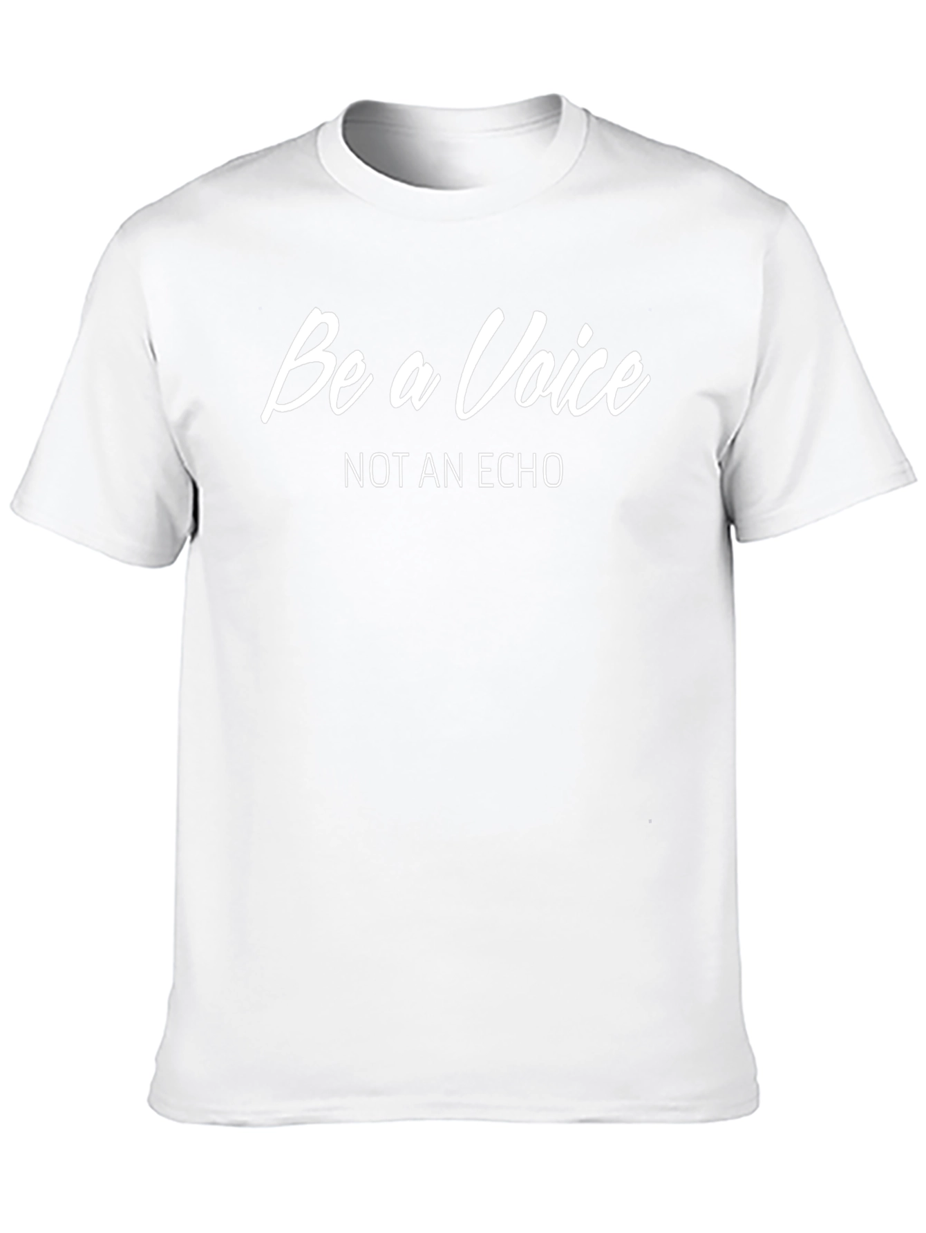 Be a Voice T-Shirt - Motivational Graphic Tee