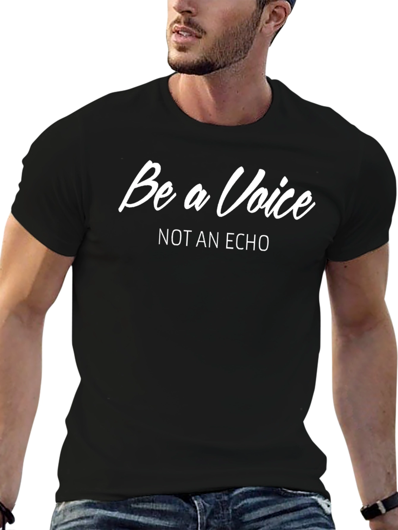 Be a Voice T-Shirt - Motivational Graphic Tee