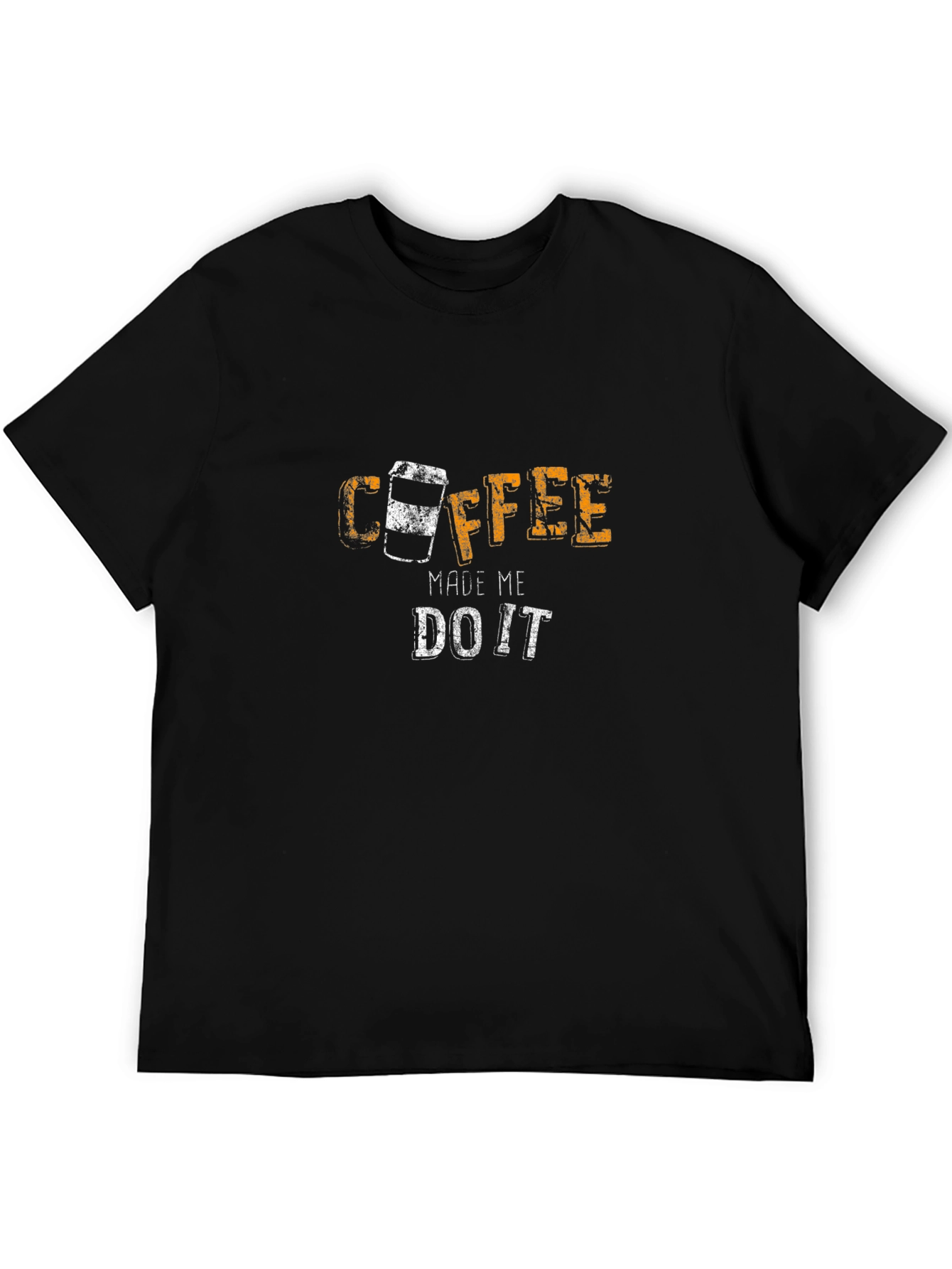 Coffee Made Me Do It Graphic T-Shirt