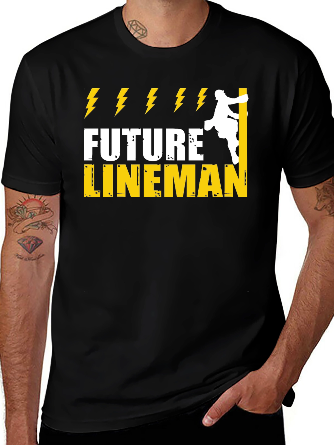 Future Lineman T-Shirt - Electrician Gift