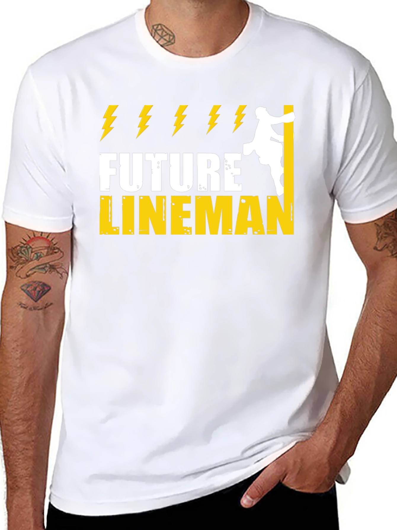 Future Lineman T-Shirt - Electrician Gift