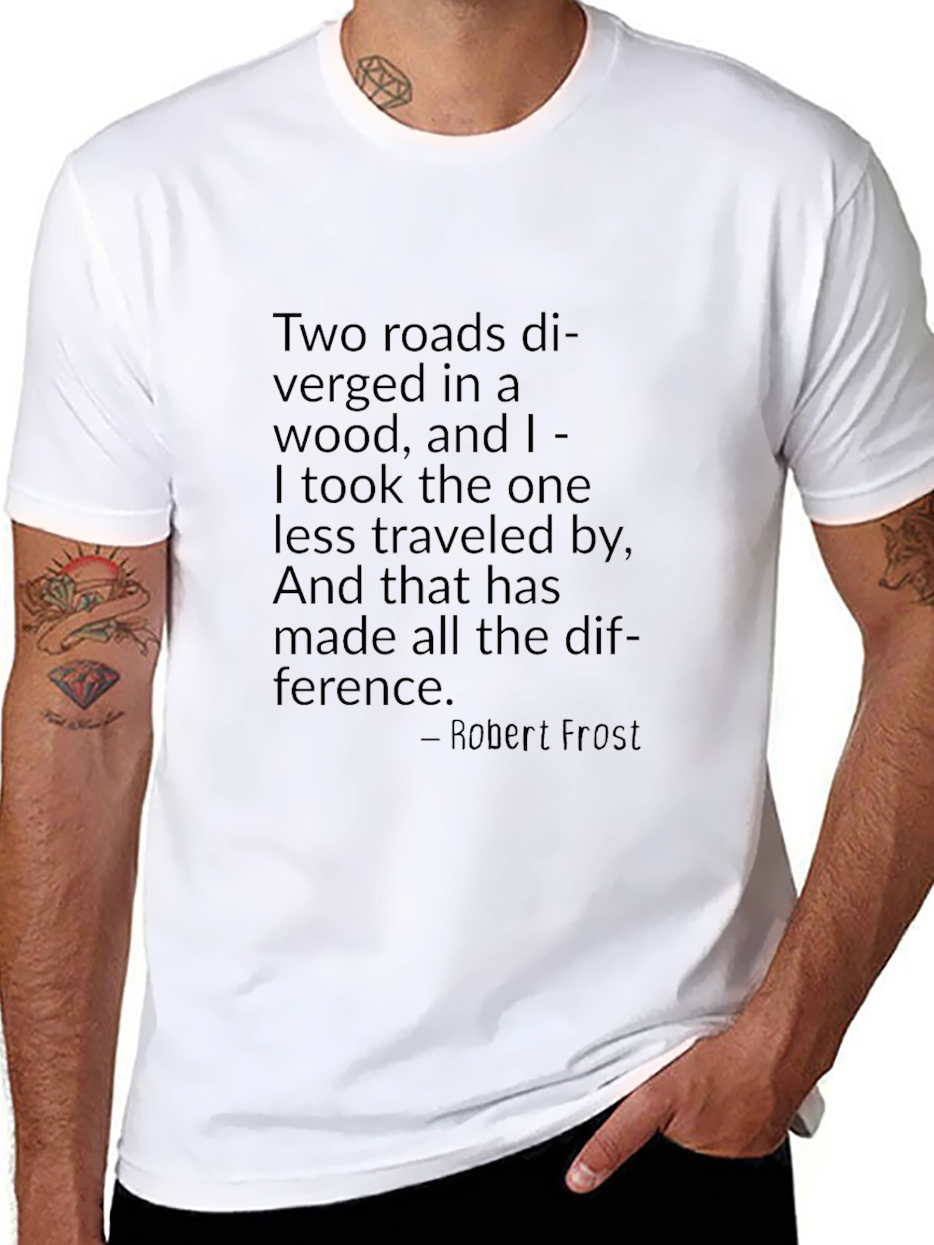 Robert Frost Quote T-Shirt