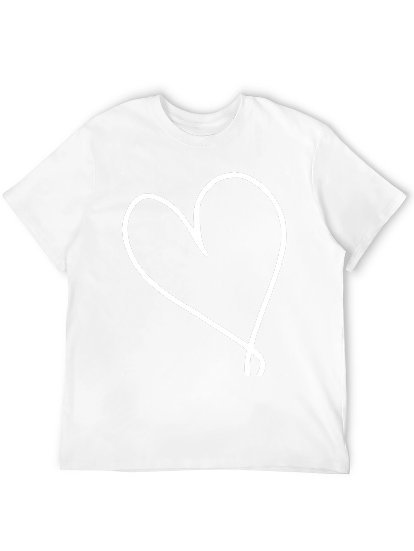 Heart Graphic Tee - Casual Style