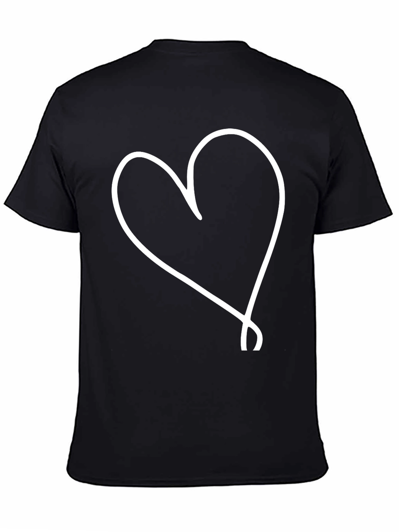 Heart Graphic Tee - Casual Style
