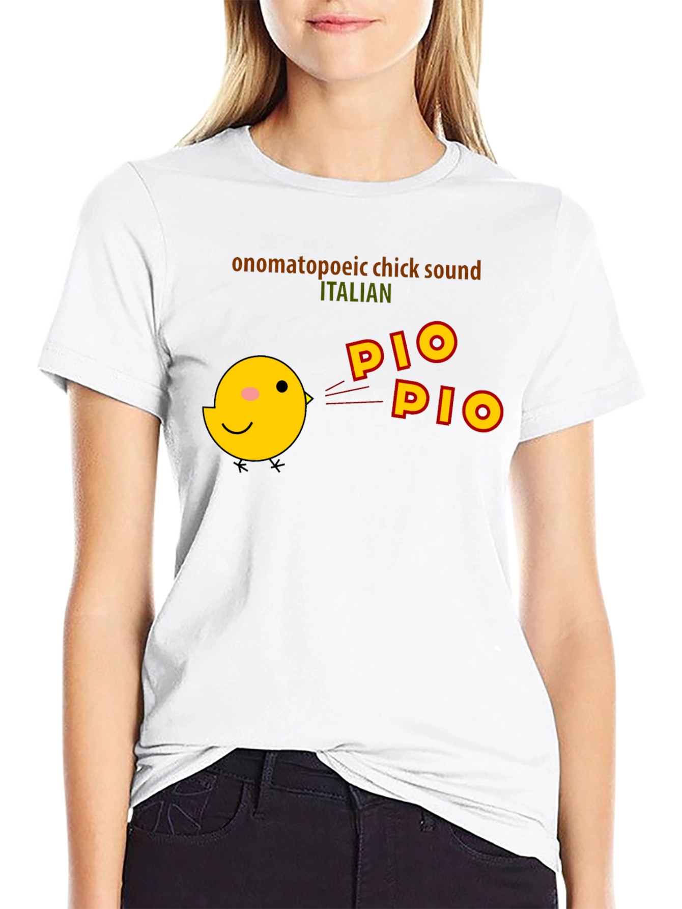 Pio Pio Italian Chick Sound T-Shirt