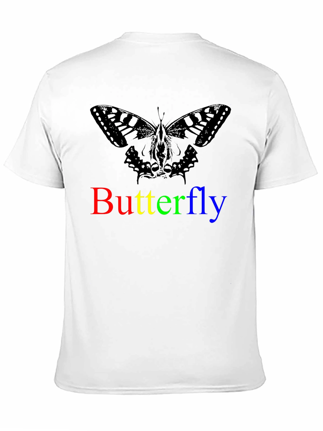 Butterfly Graphic Print T-Shirt