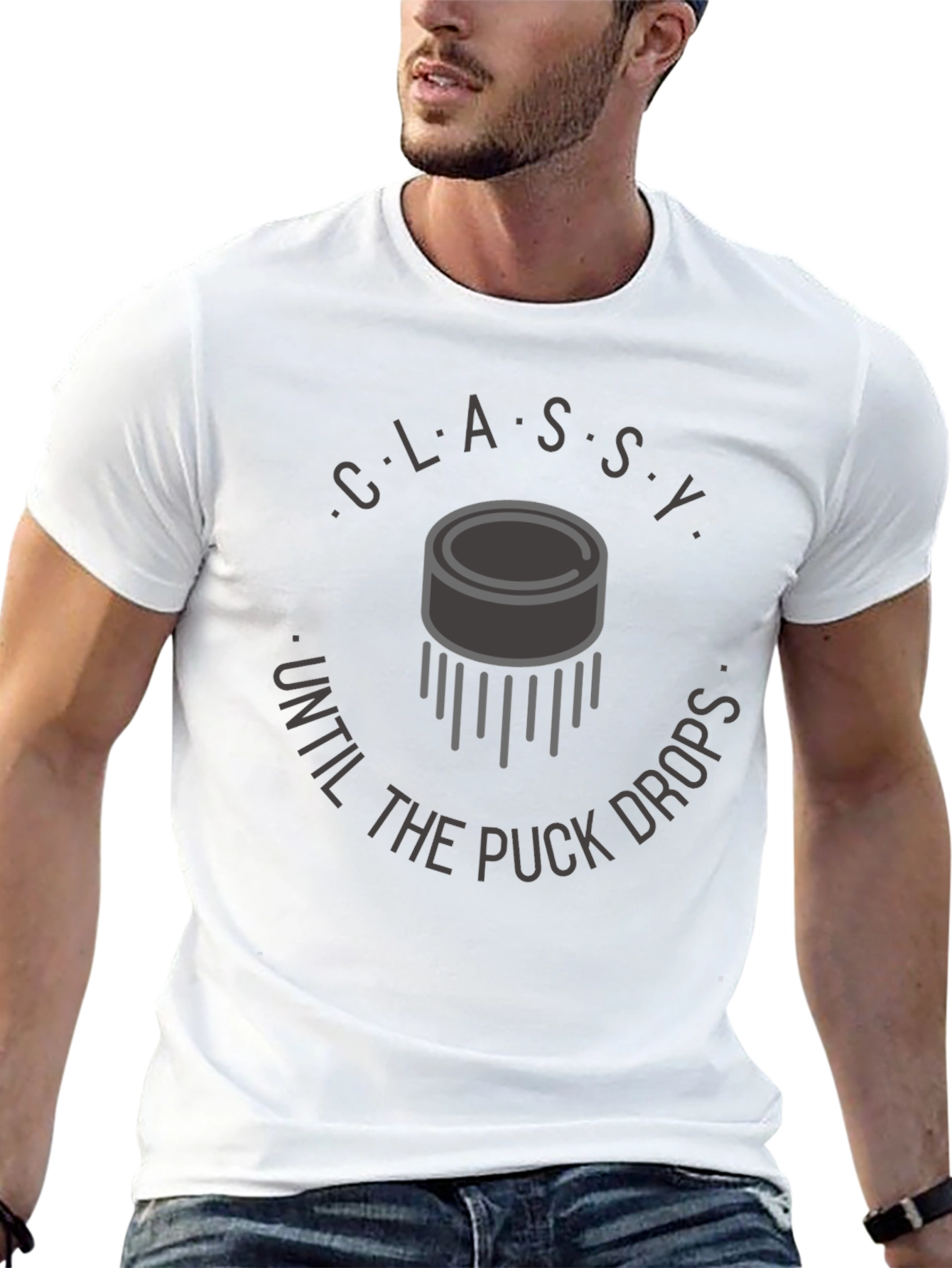 Classy Until The Puck Drops T-Shirt