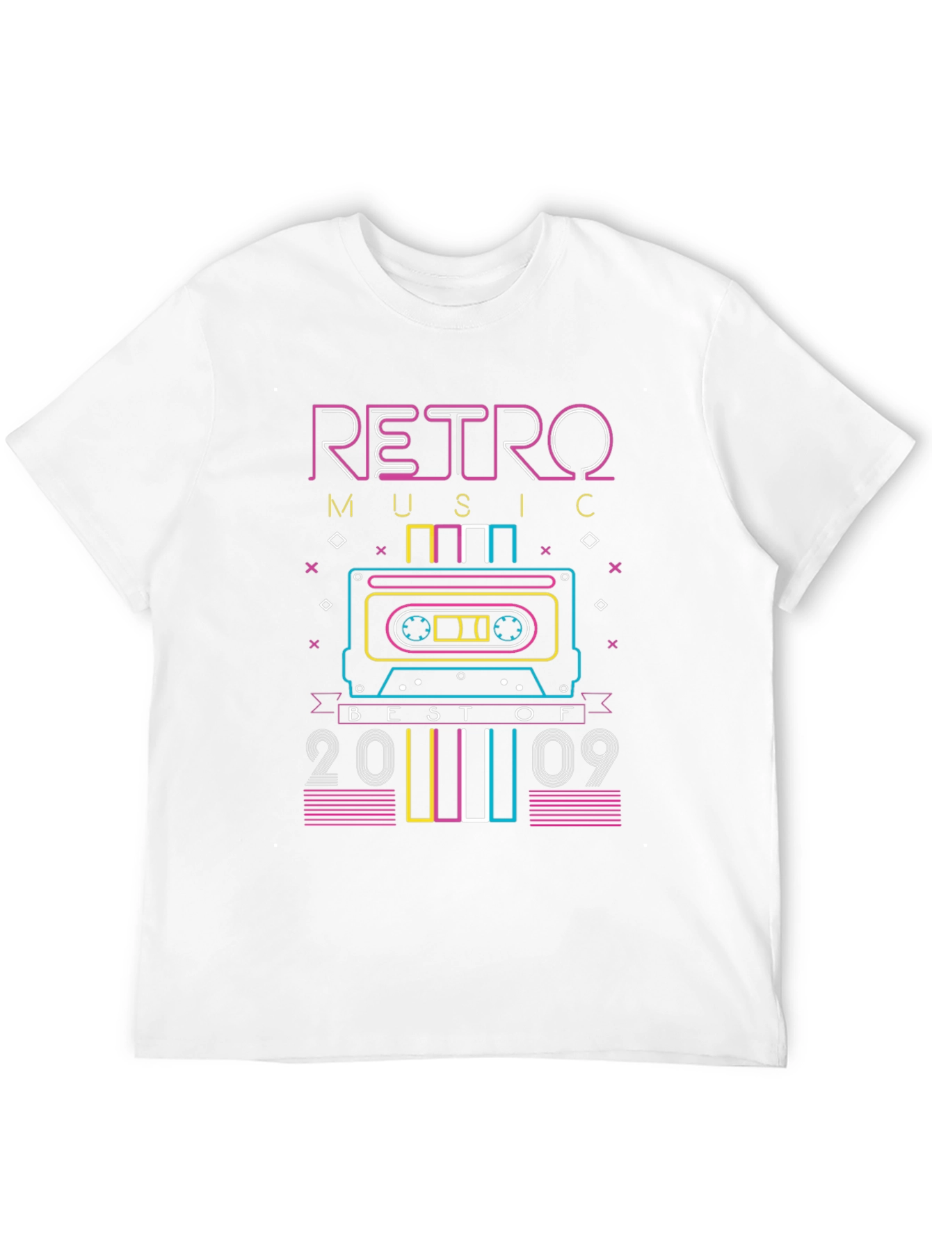Retro Music Cassette T-Shirt - Best of 2009 Tee