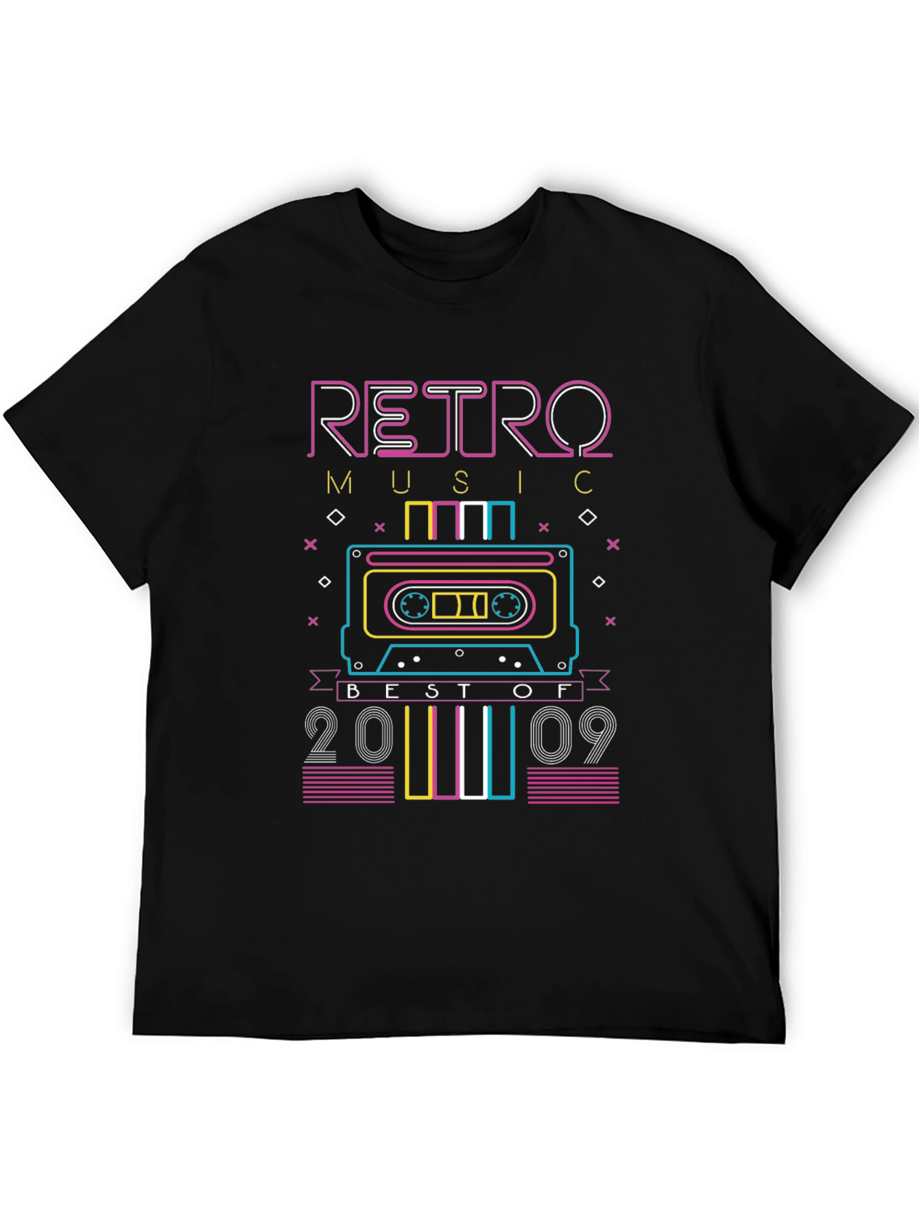Retro Music Cassette T-Shirt - Best of 2009 Tee
