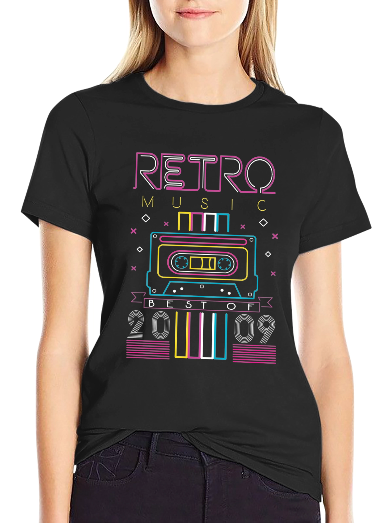 Retro Music Cassette T-Shirt - Best of 2009 Tee