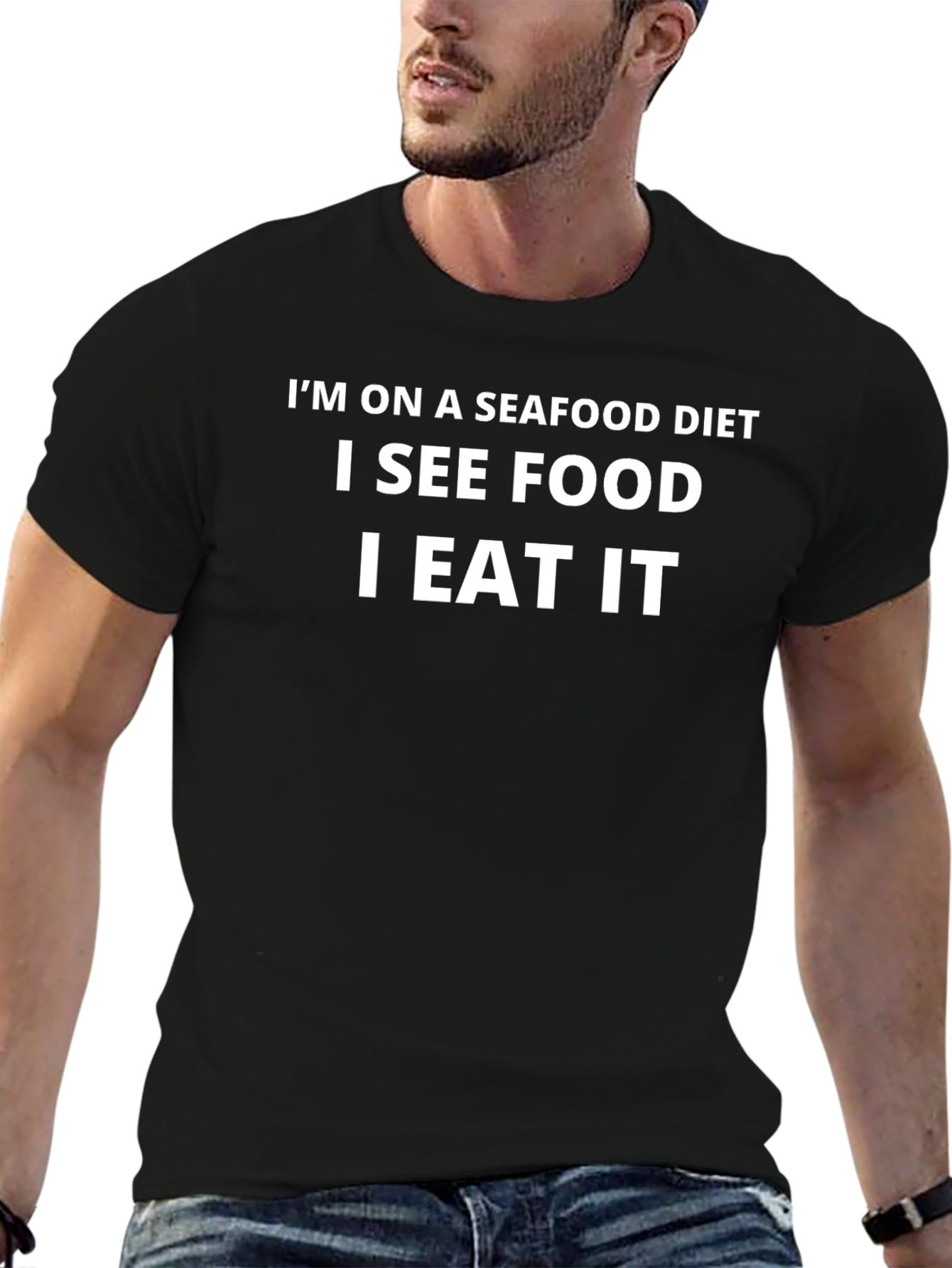 Seafood Diet Funny T-Shirt