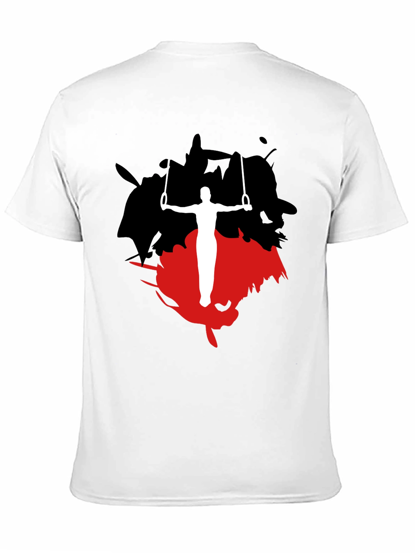 Gymnast Rings Graphic Tee - Black