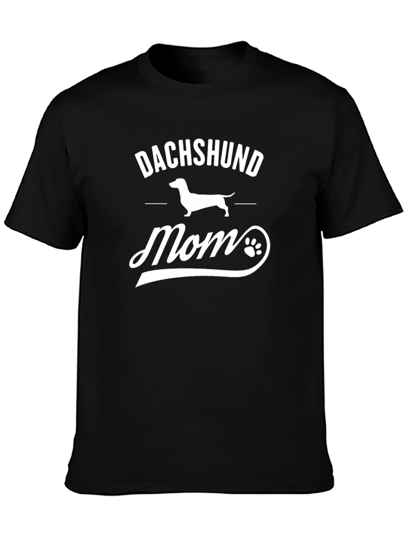Dachshund Mom Graphic T-Shirt Dog Lover Tee