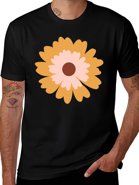 Retro Flower Graphic Tee