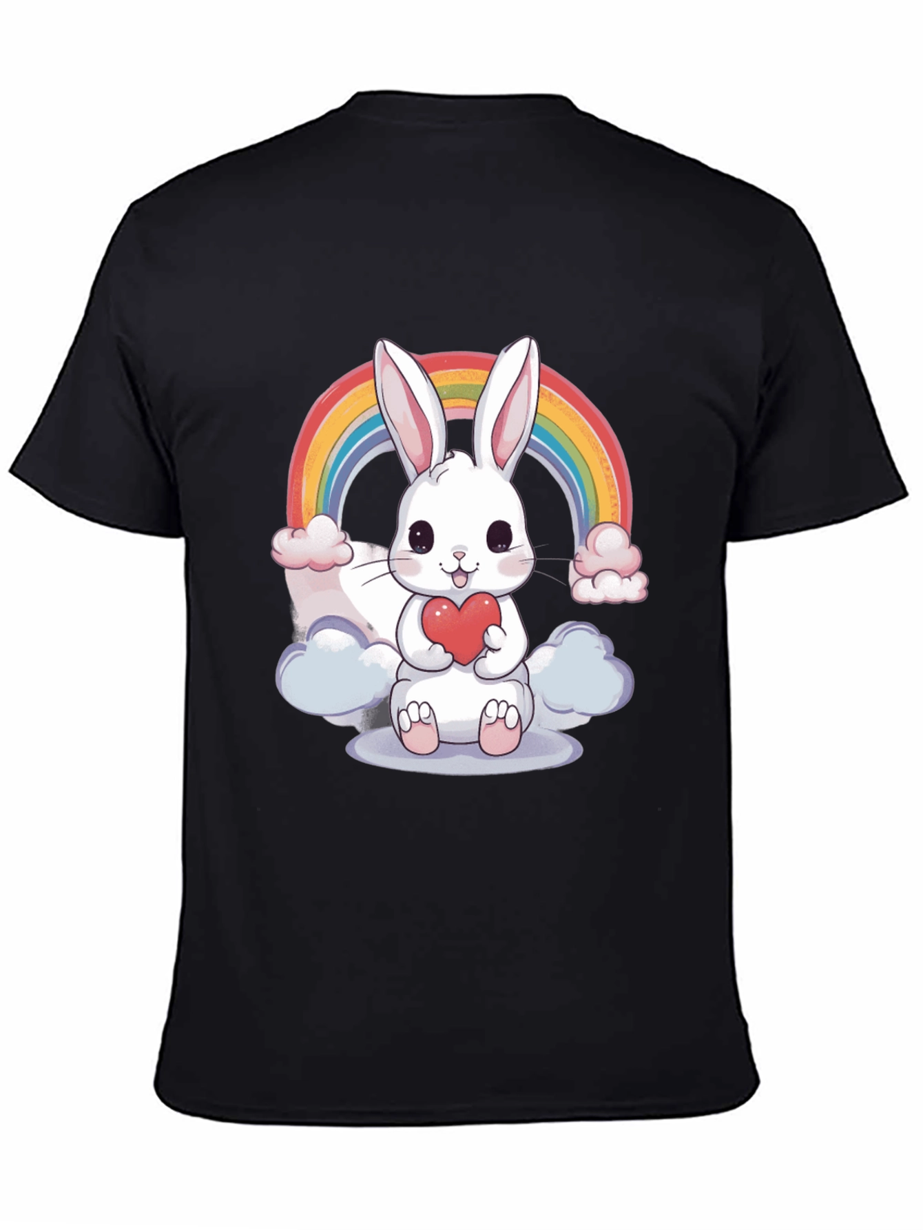 Cute Bunny Rainbow T-Shirt