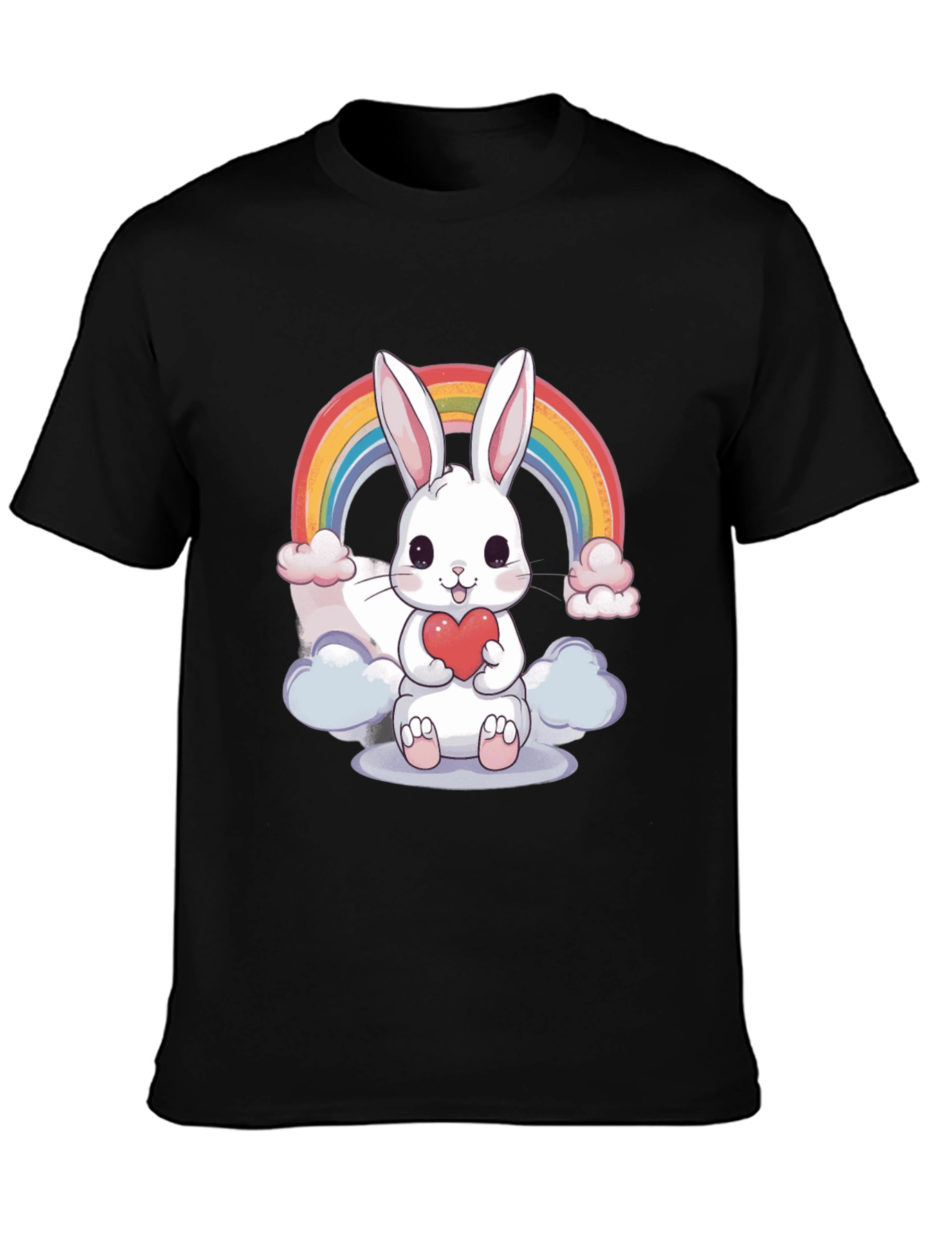 Cute Bunny Rainbow T-Shirt