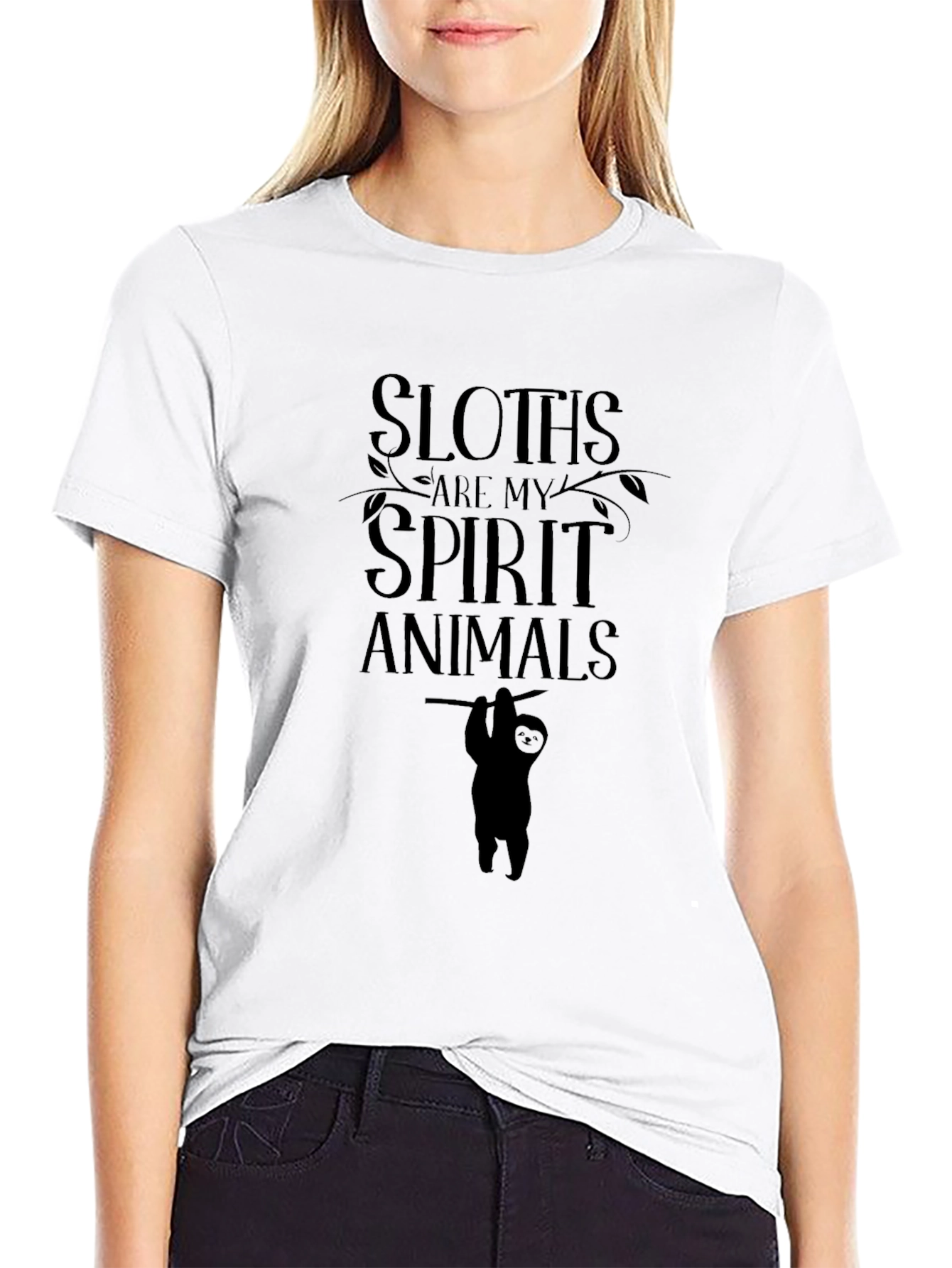Sloths Are My Spirit Animal Graphic Tee