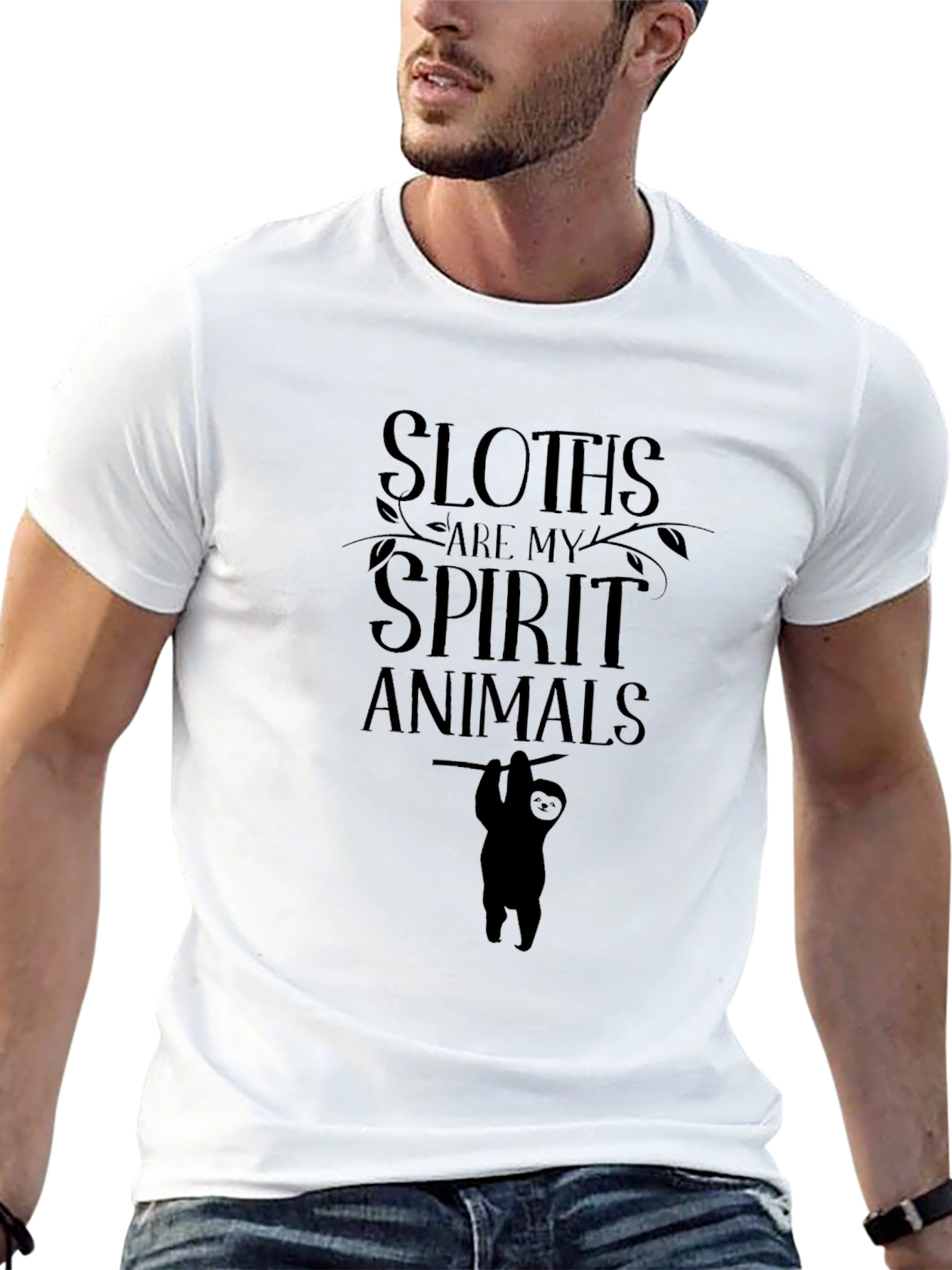 Sloths Are My Spirit Animal Graphic Tee