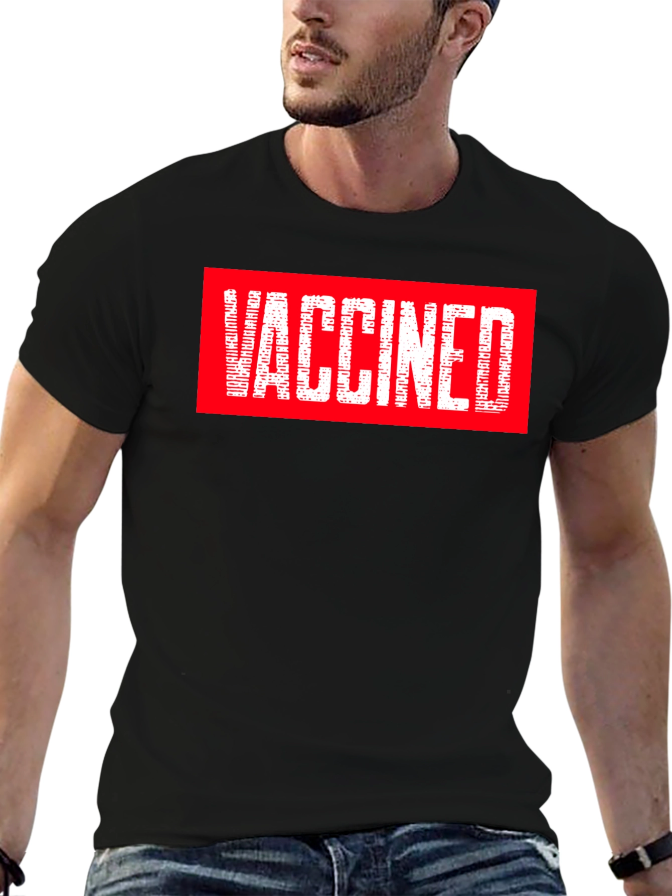 Vaccinated T-Shirt - Bold Graphic Tee