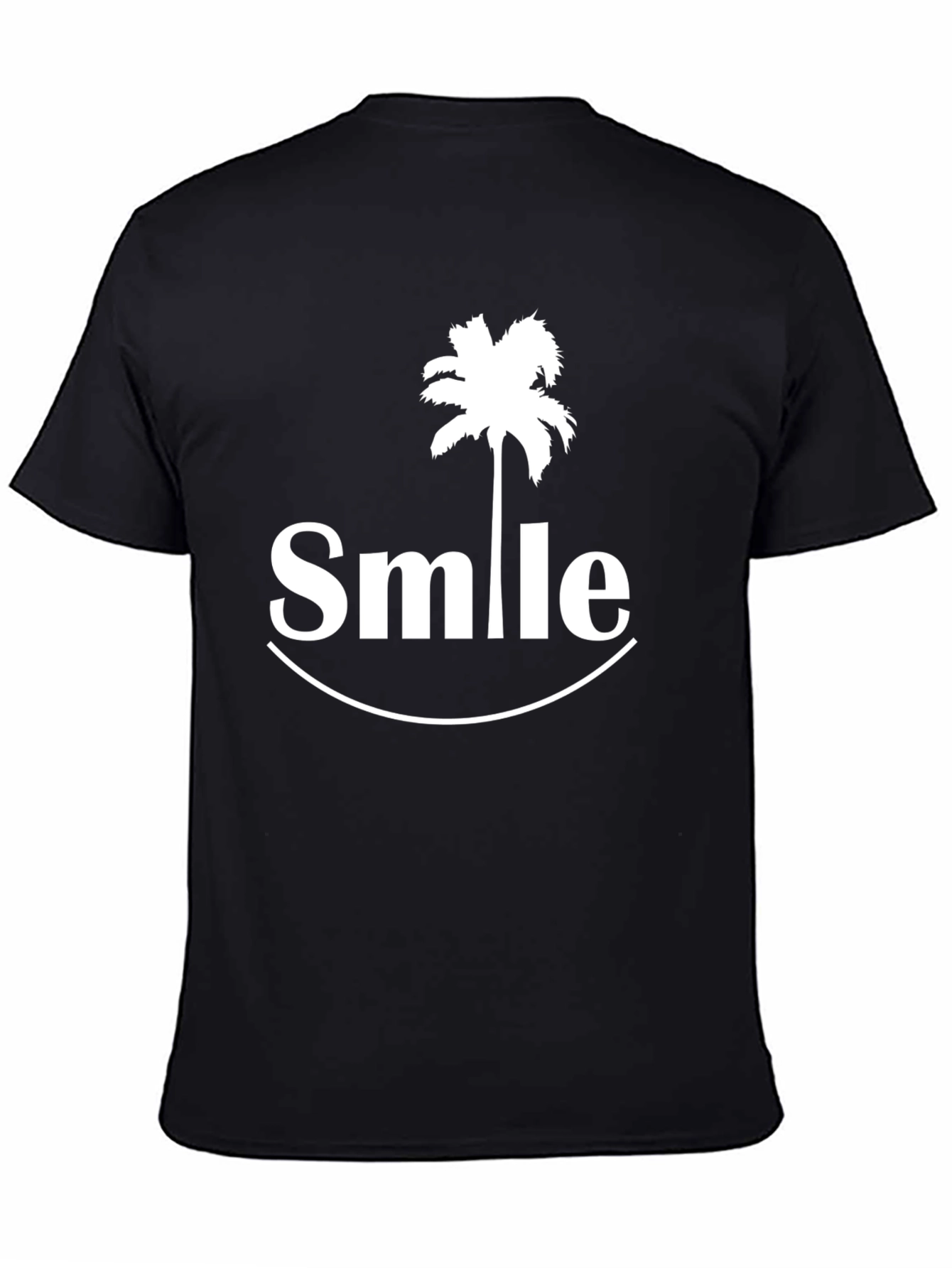 Black Smile Graphic T-Shirt