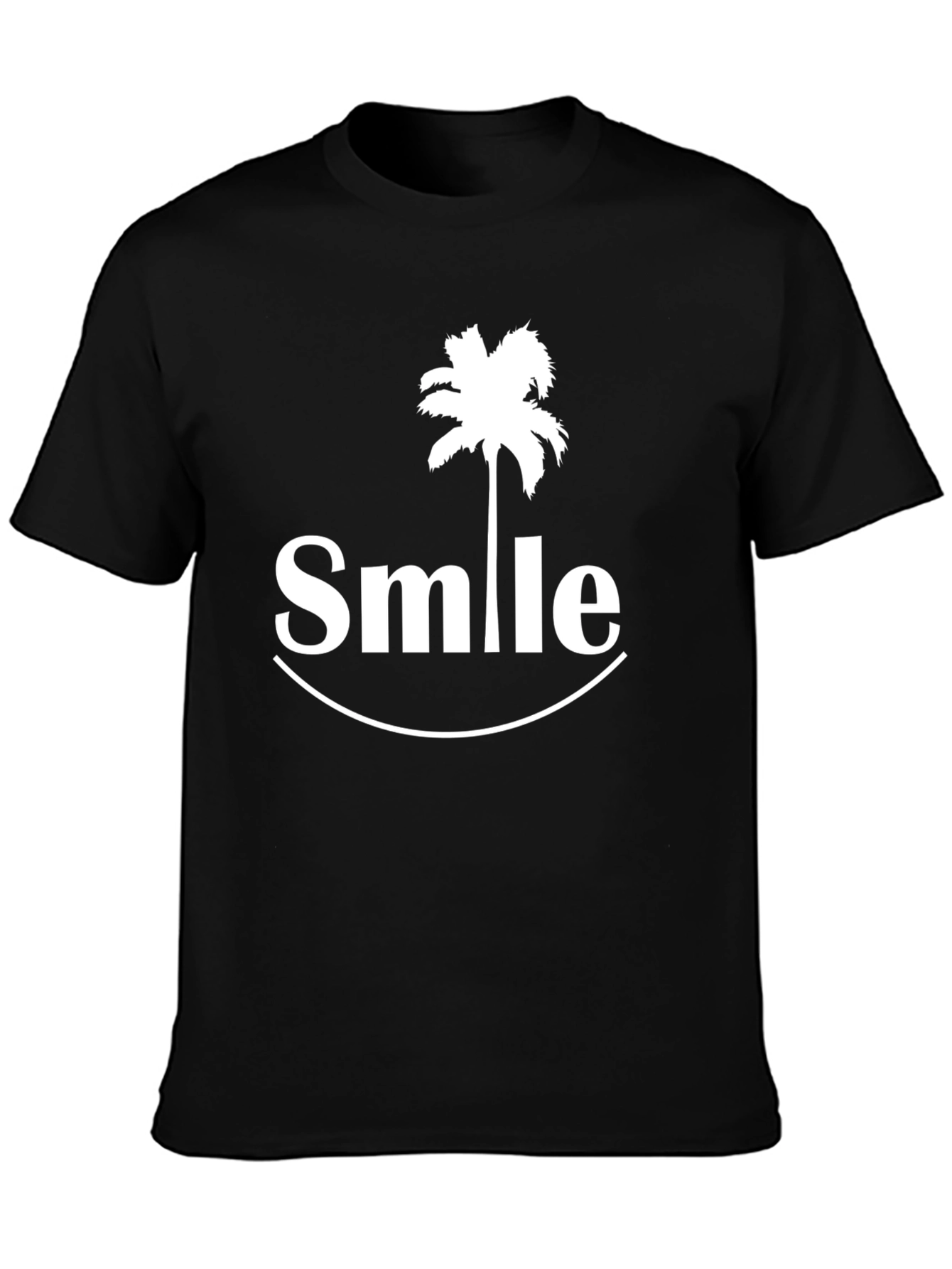 Black Smile Graphic T-Shirt