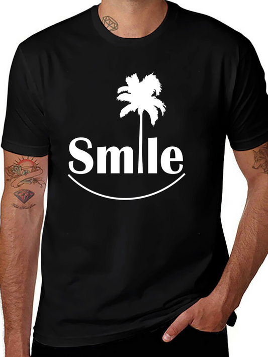 Black Smile Graphic T-Shirt
