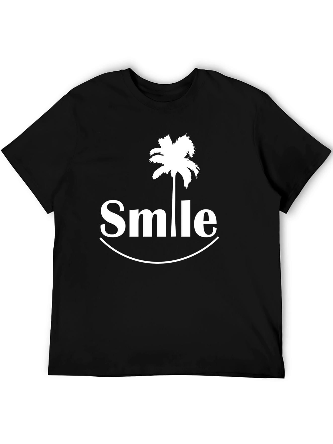 Black Smile Graphic T-Shirt