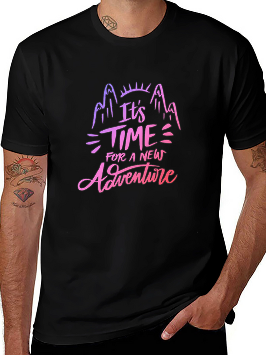 Adventure Time Black Graphic Tee