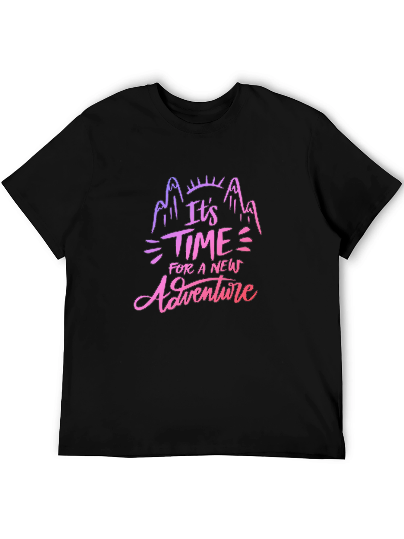 Adventure Time Black Graphic Tee