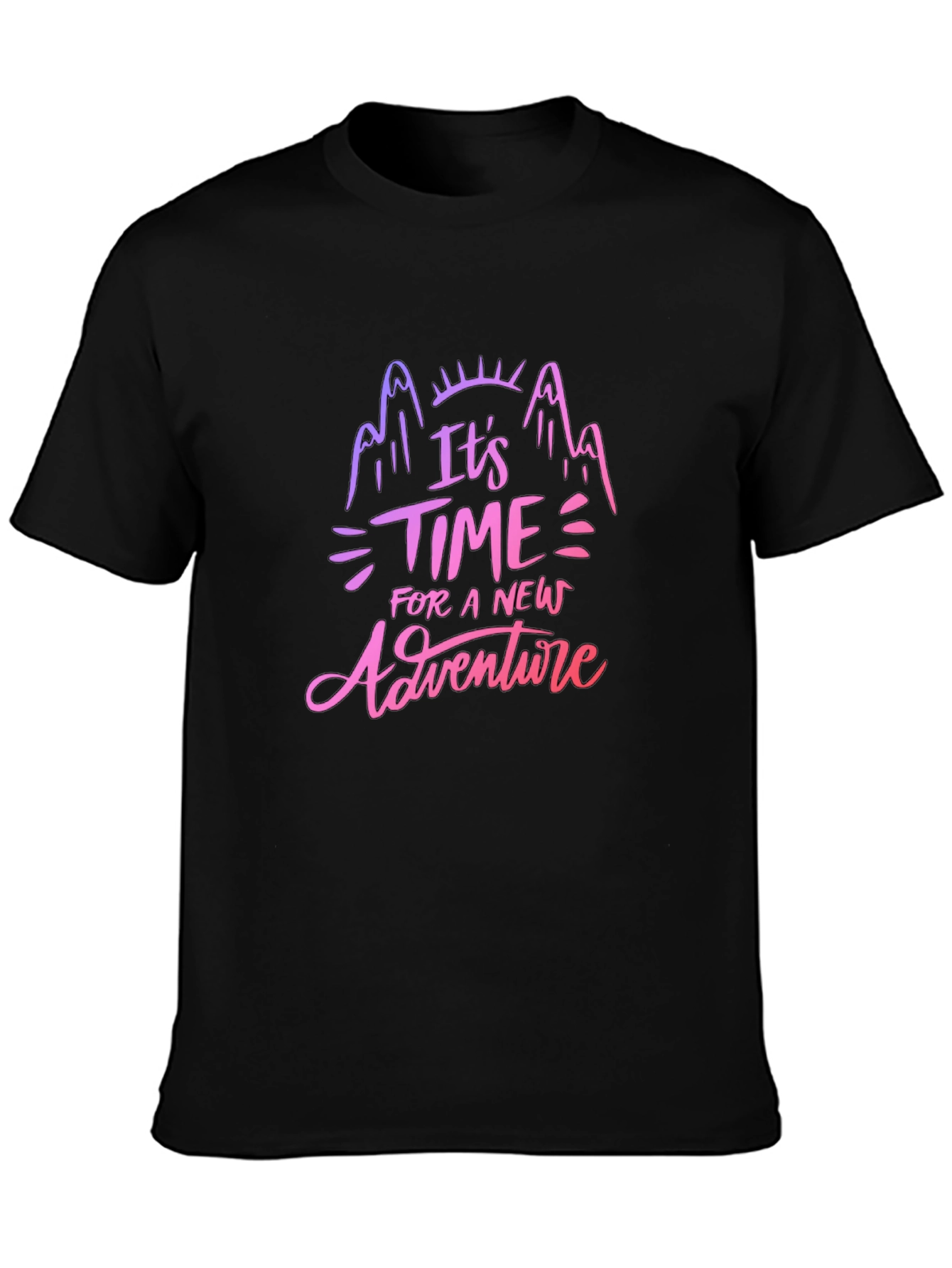Adventure Time Black Graphic Tee