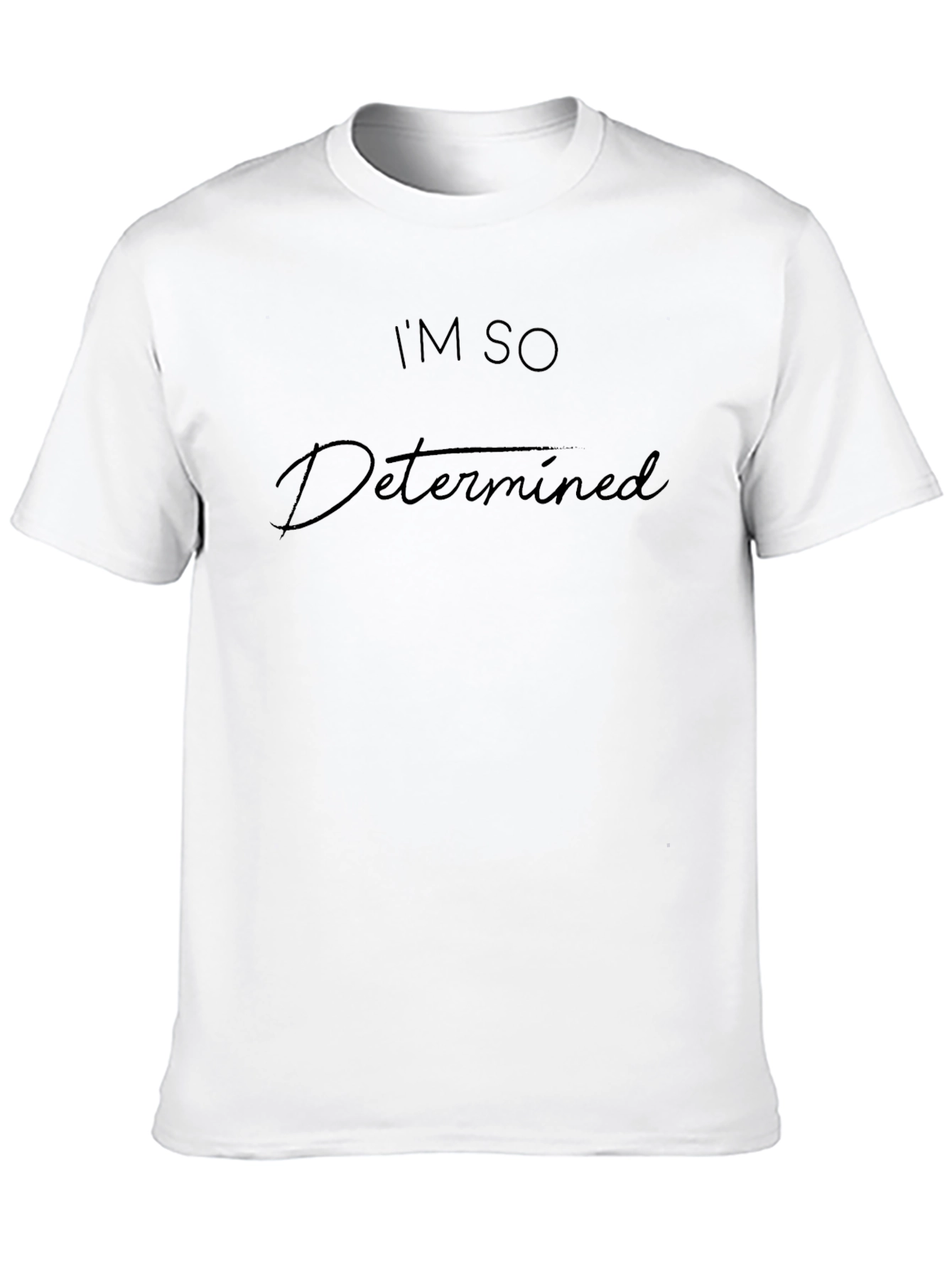 Determined Black T-Shirt