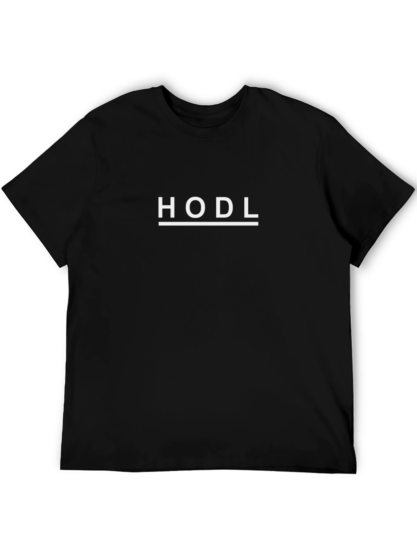HODL Crypto Bitcoin T-Shirt - Classic Black Tee