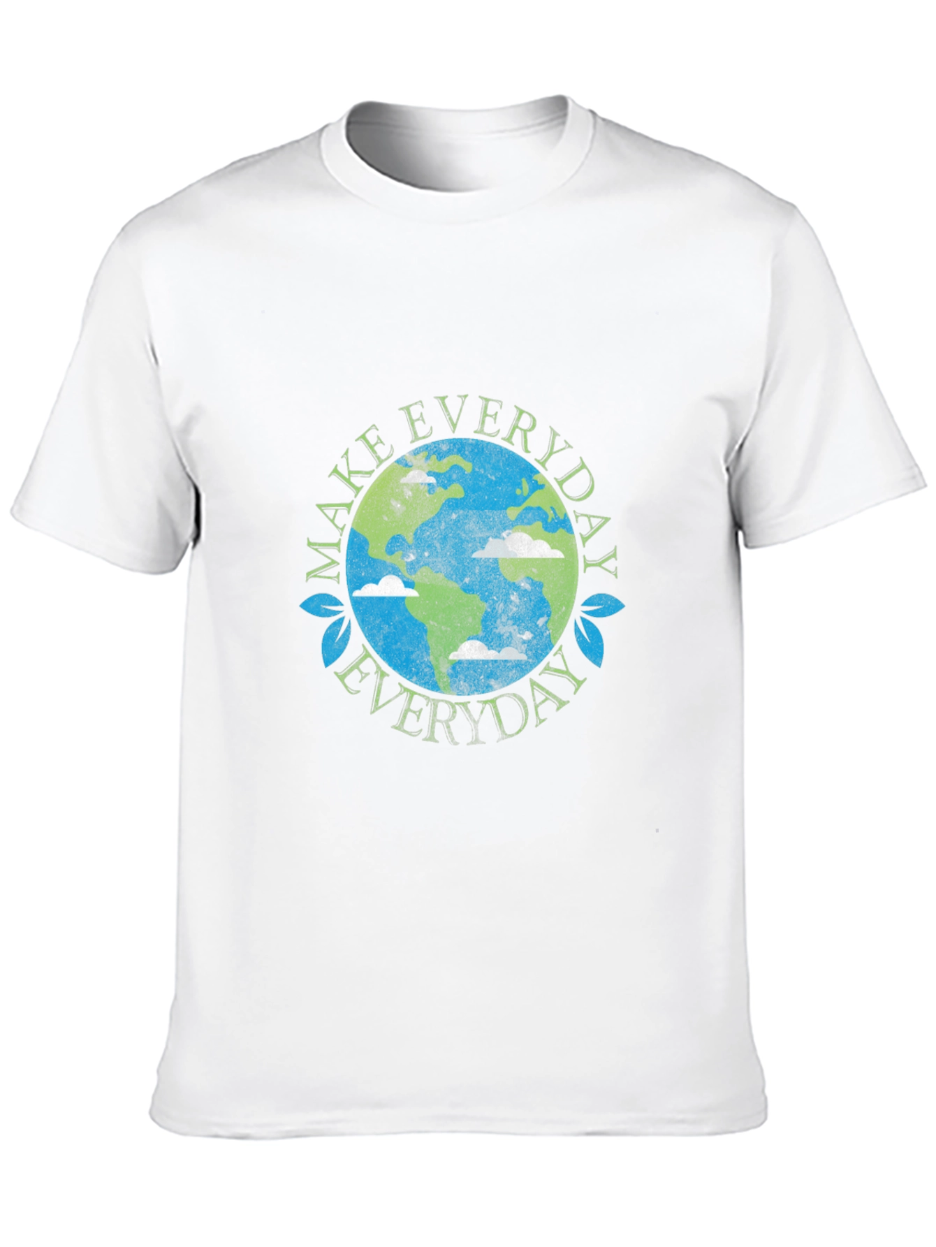 Eco-Friendly Earth Graphic T-Shirt
