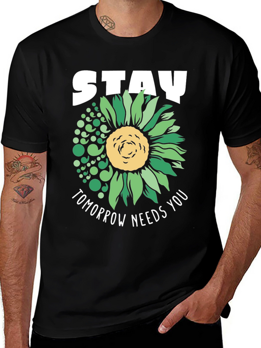 Stay Sunflower Graphic Tee