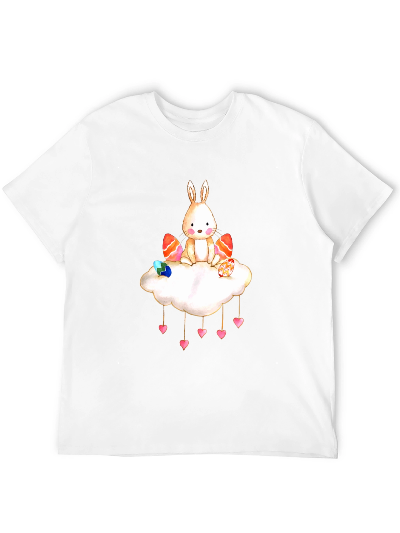 Cute Bunny on Cloud T-Shirt