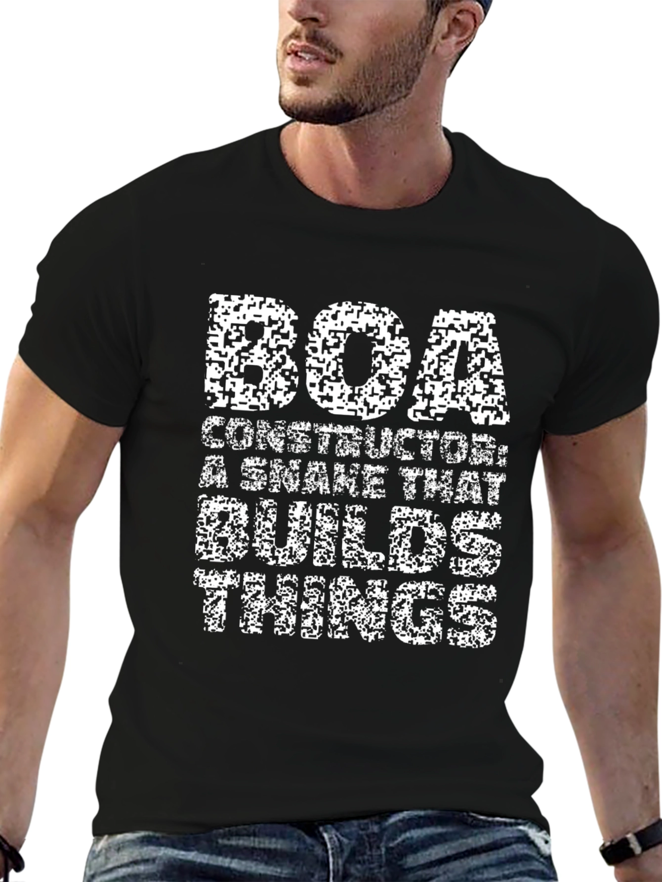 BOA Constructor Funny Graphic T-Shirt