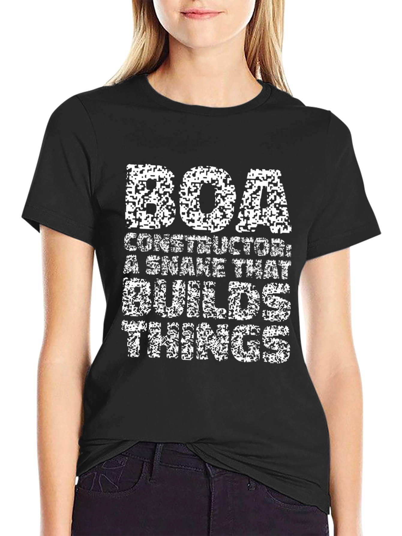 BOA Constructor Funny Graphic T-Shirt
