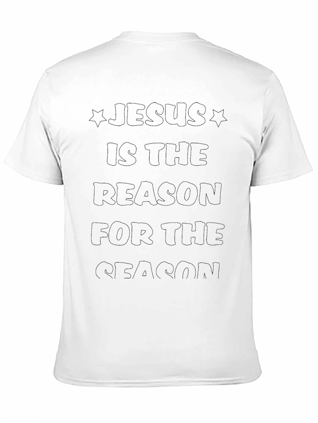 Jesus is the Reason T-Shirt - Black