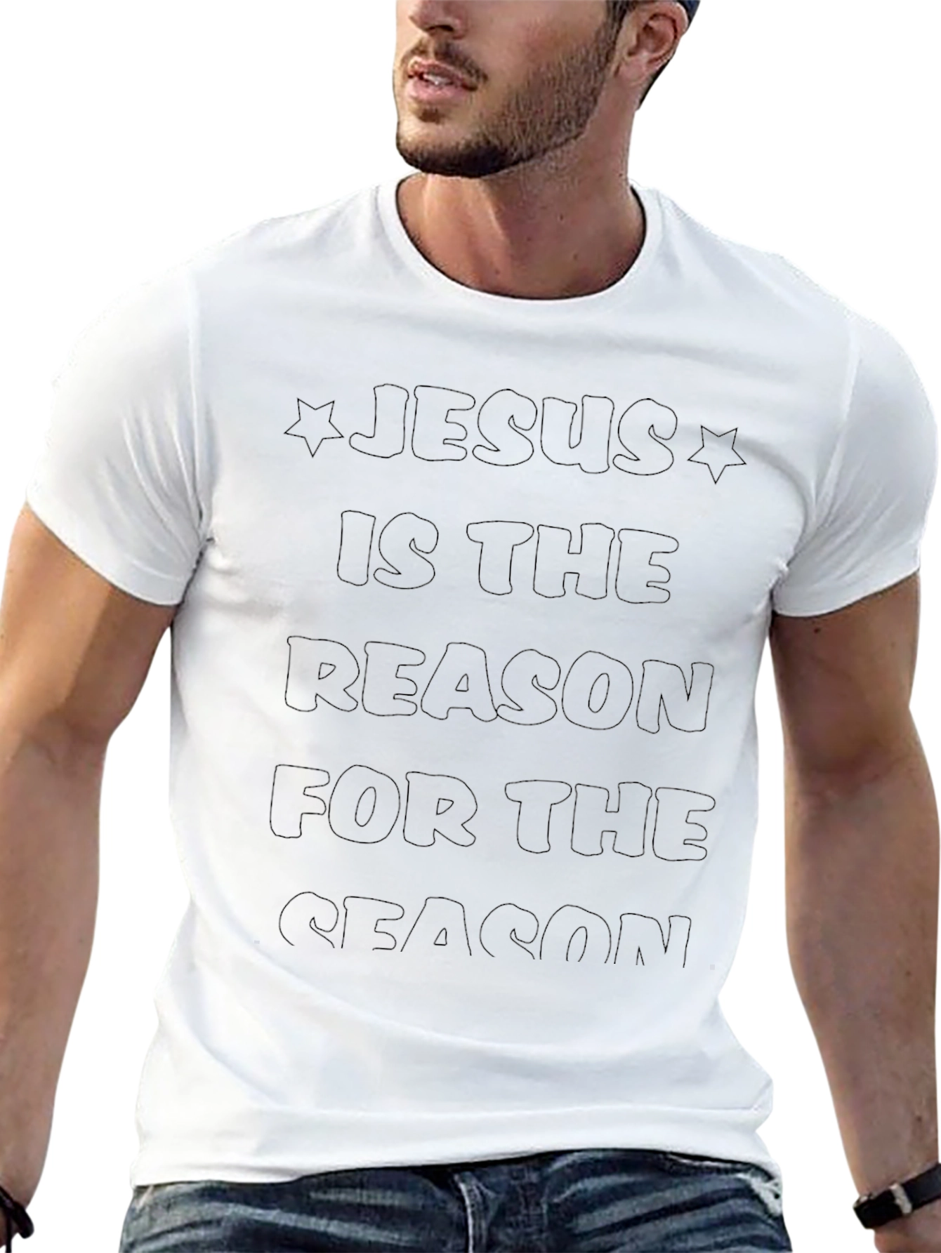 Jesus is the Reason T-Shirt - Black