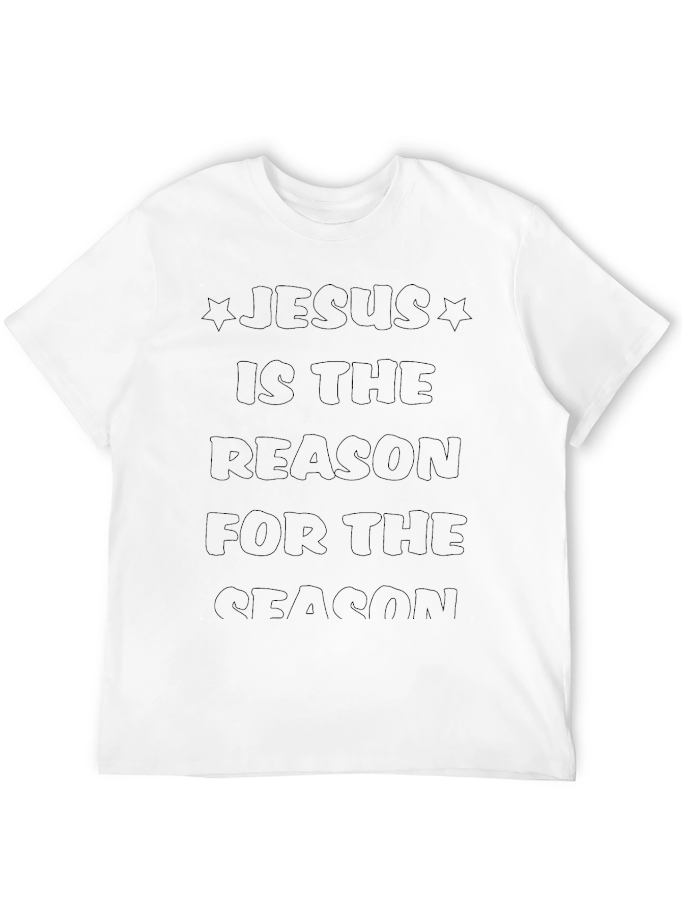 Jesus is the Reason T-Shirt - Black