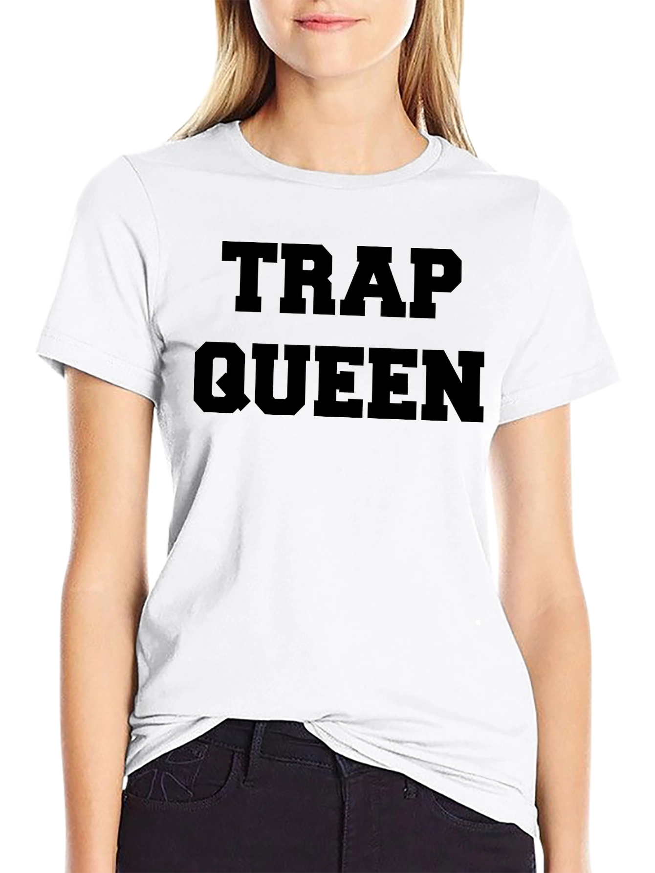 Trap Queen Graphic T-Shirt - Trendy Streetwear