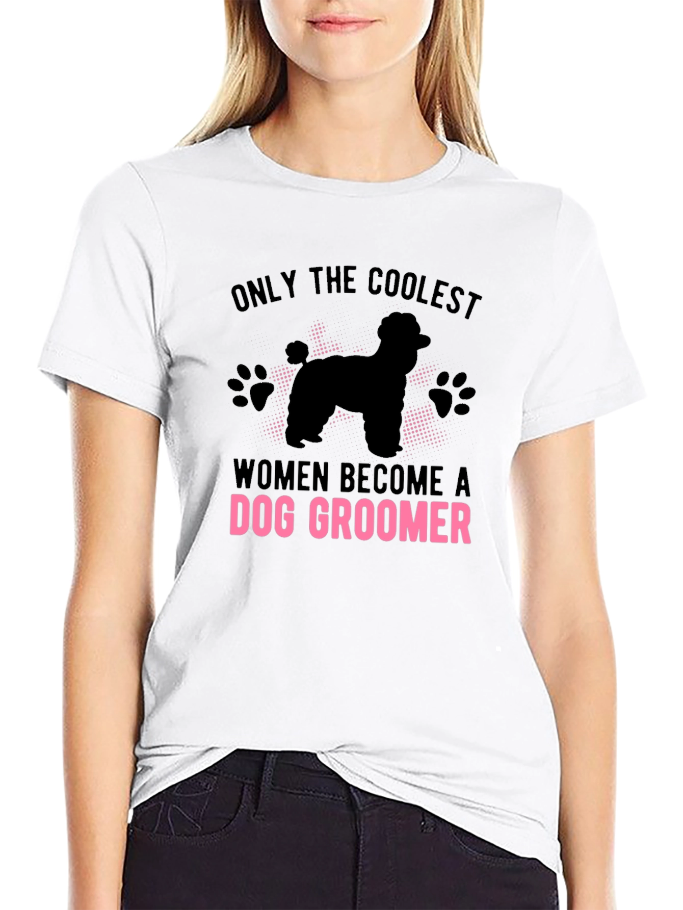 Coolest Dog Groomer Graphic Tee