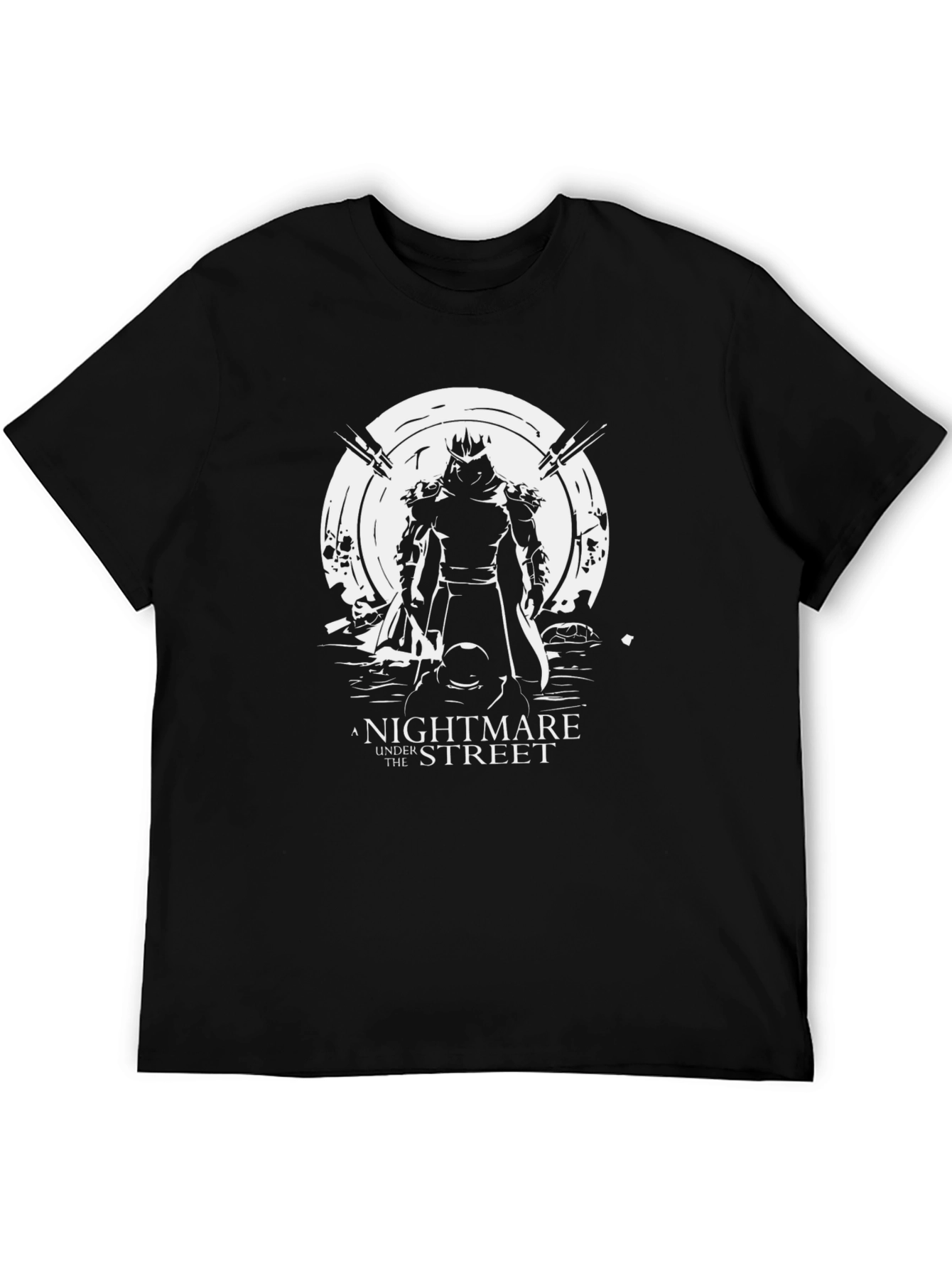 Nightmare Under the Street T-Shirt - Shredder Design