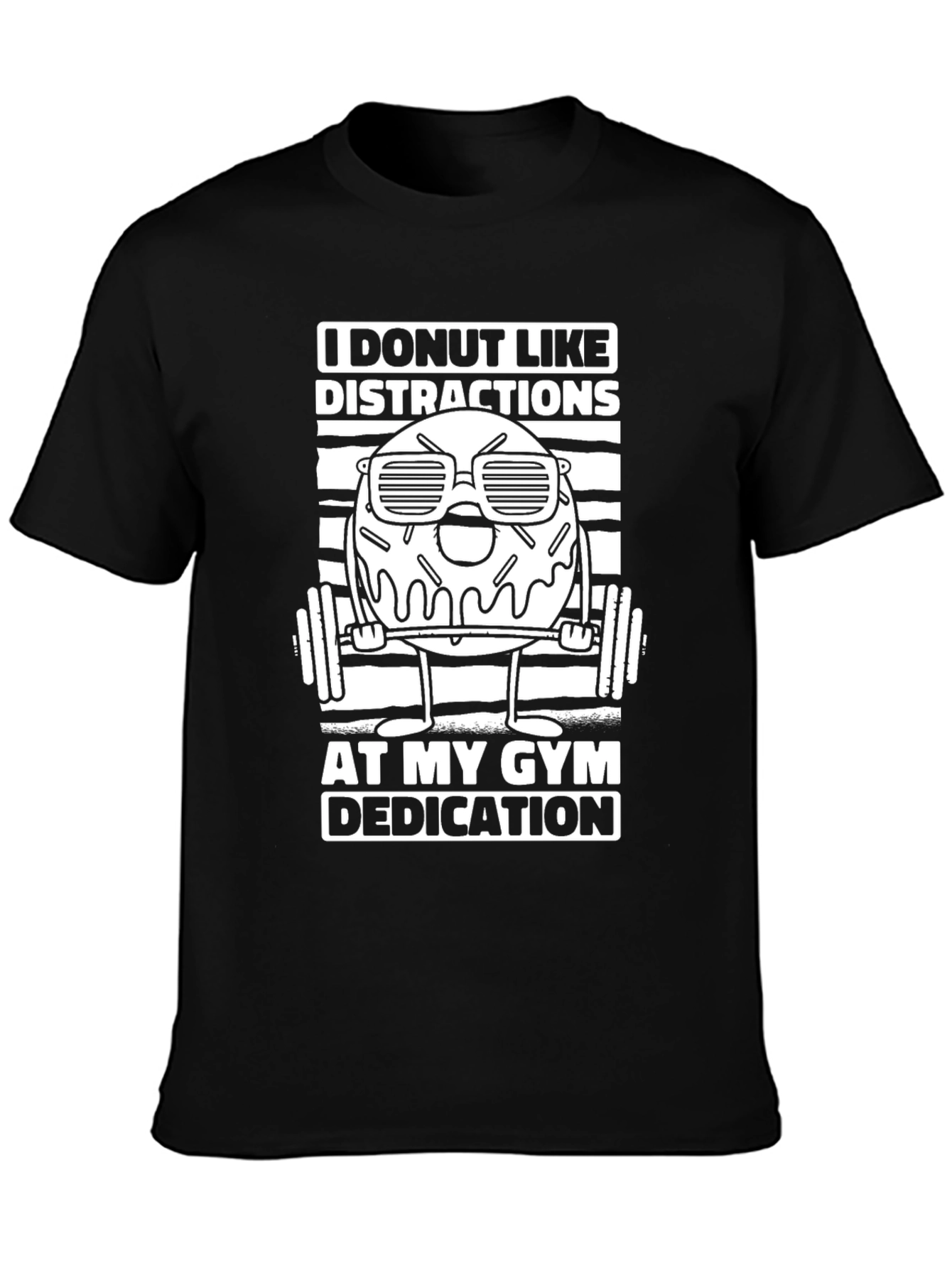 Funny Gym Donut T-Shirt